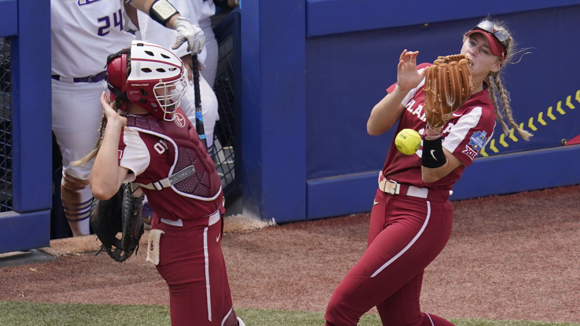 WCWS Oklahoma James Madison Softball